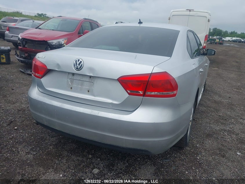 Vin: 1vwah7a3xdc040540, lot: 3032514, volkswagen passat 2.5l trendline 20134