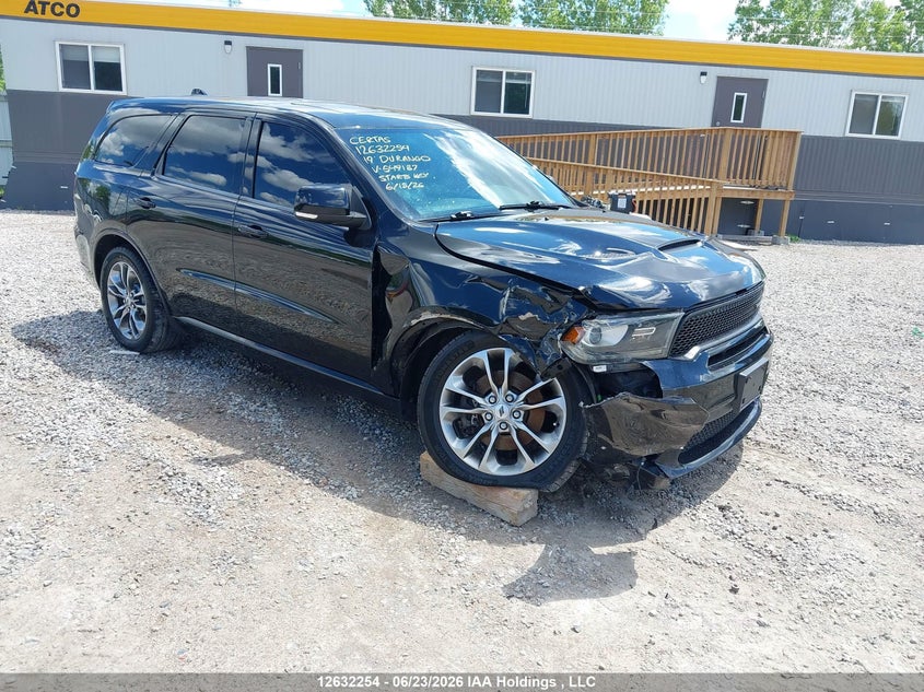 Vin: 1c4sdjct9kc549187, lot: 3032536, dodge durango r/t 2019 img_1
