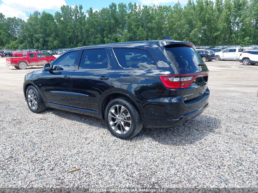 Vin: 1c4sdjct9kc549187, lot: 3032536, dodge durango r/t 20193