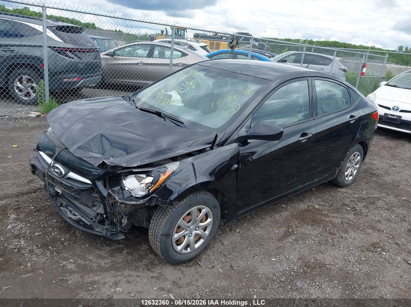 Vin: kmhct4ae0eu617464, lot: 3032652, hyundai accent 20142