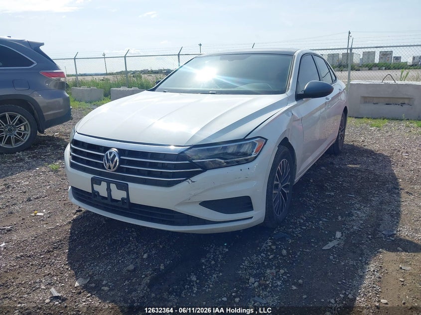 2019 Volkswagen Jetta 1.4 Tsi Highline, Угон, IAAI, VIN 3VWE57BU1KM126302 — фото 2