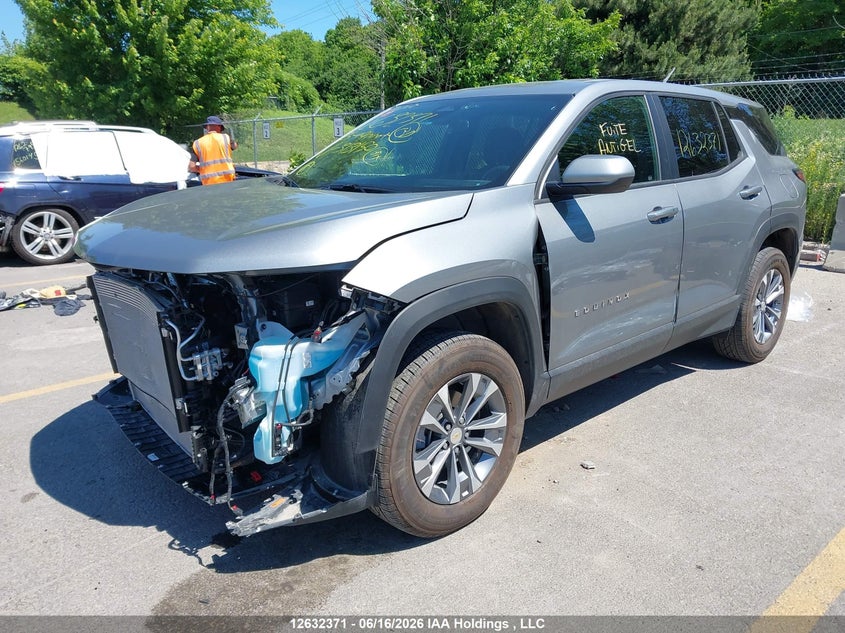 2025 Chevrolet Equinox, Front, IAAI, VIN 3GNAXHEG2SL313150 — photo 2