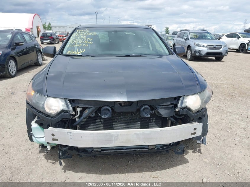 2012 ACURA TSX SEDAN 2.4L I-4 DOHC, VVT, 201HP