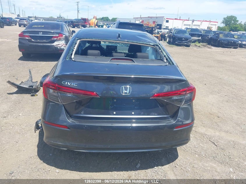 2022 Honda Civic Lx VIN: 2HGFE2F25NH125127 Lot: 12632398