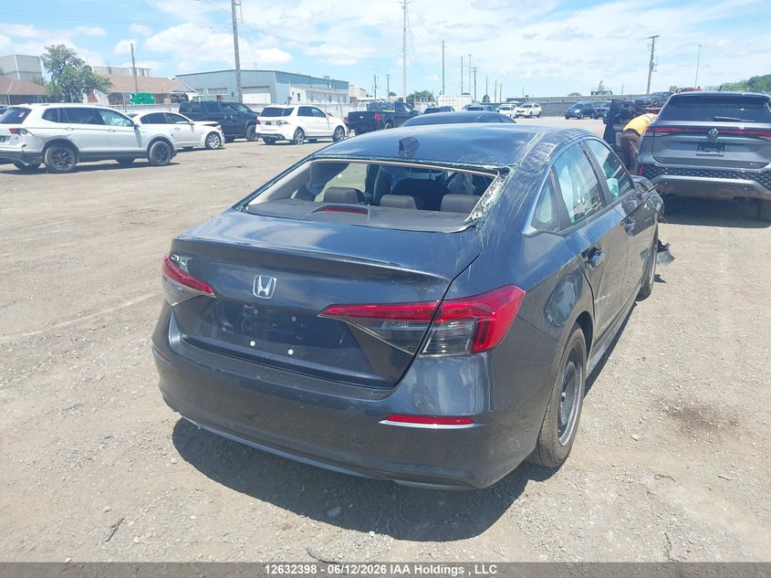 2022 Honda Civic Lx VIN: 2HGFE2F25NH125127 Lot: 12632398