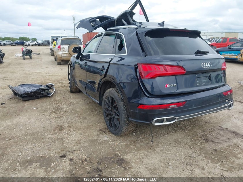 2018 AUDI SQ5 SPORT UTILITY VEHICLE 3.0L V-6 DI, DOHC, VVT, TURBO, 354HP