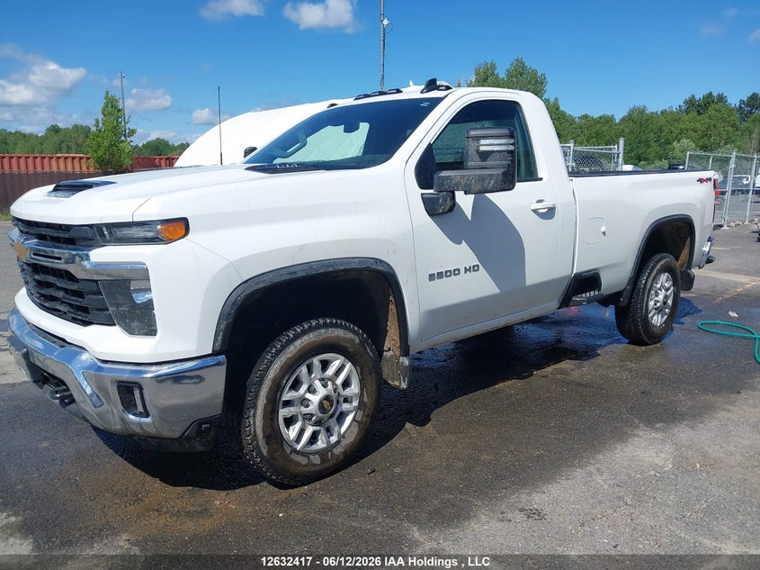 2024 Chevrolet Silverado, Затопление, IAAI, VIN 1GC3YNE70RF252429 — фото 2