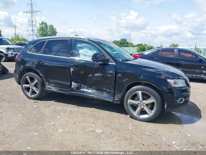 2014 AUDI Q5 SPORT UTILITY VEHICLE 2.0L I-4 DI, DOHC, VVT, TURBO, 220HP