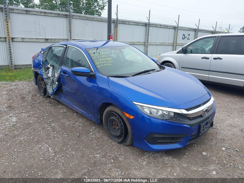 2017 HONDA CIVIC SEDAN 2.0L I4 FI DOHC 16V NF4