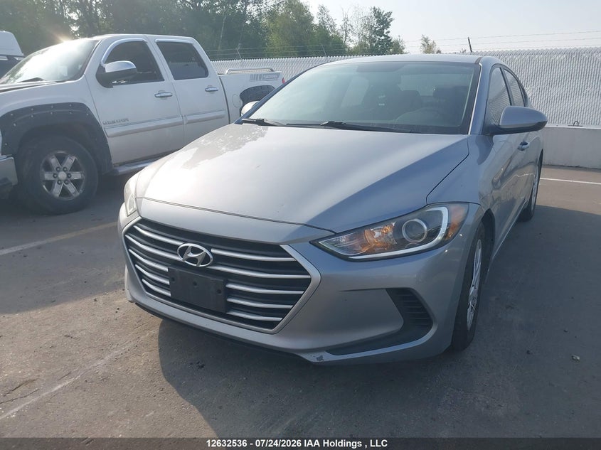 2017 Hyundai Elantra, Лівий бік, IAAI, VIN 5NPD74LF6HH134563 — фото 2