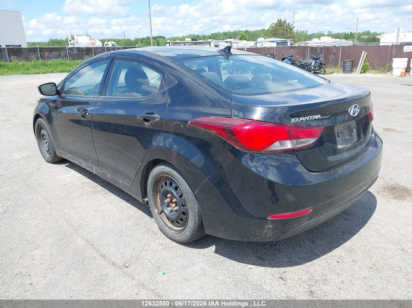 Vin: 5npdh4ae0fh549446, lot: 3032862, hyundai elantra se/sport/limited 20153