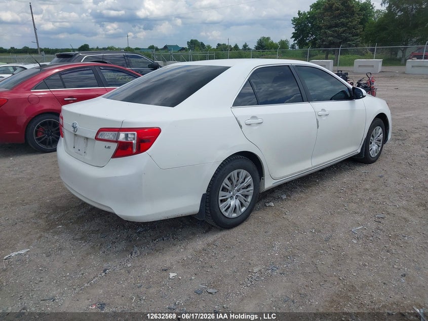 2012 TOYOTA CAMRY SEDAN 2.5L I-4 DOHC, VVT, 178HP