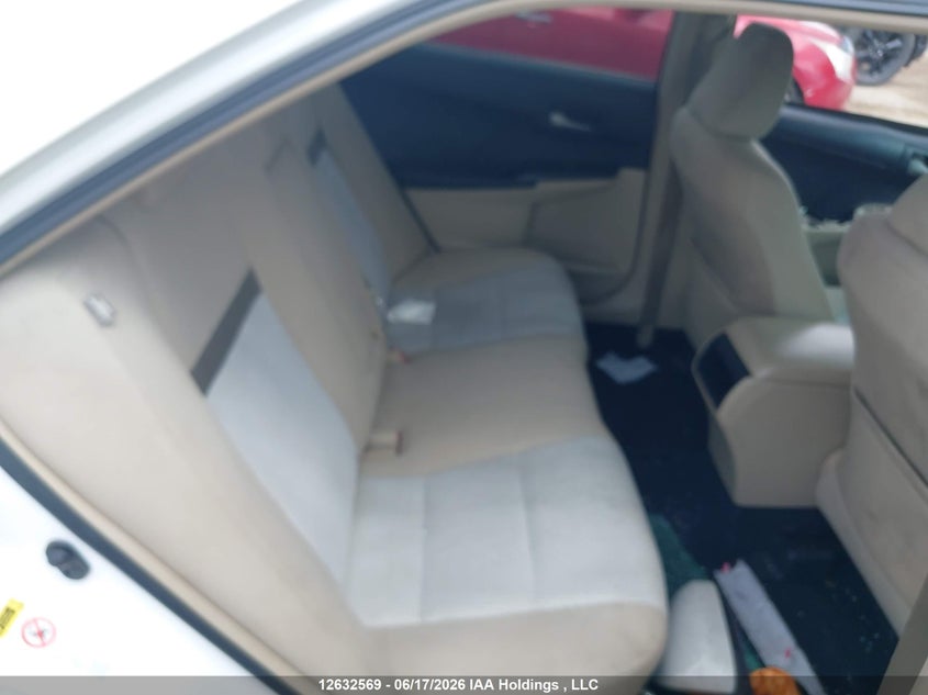 2012 TOYOTA CAMRY SEDAN 2.5L I-4 DOHC, VVT, 178HP
