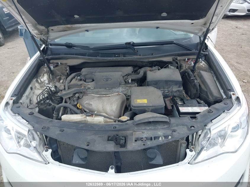 2012 TOYOTA CAMRY SEDAN 2.5L I-4 DOHC, VVT, 178HP
