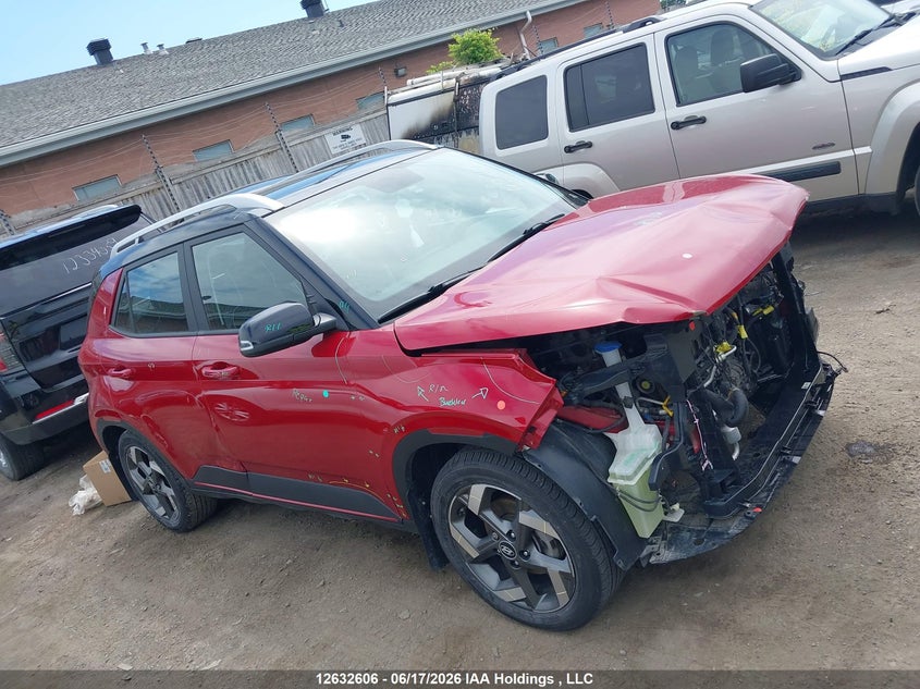 2021 Hyundai Venue VIN: KMHRC8A33MU100321 Lot: 12632606