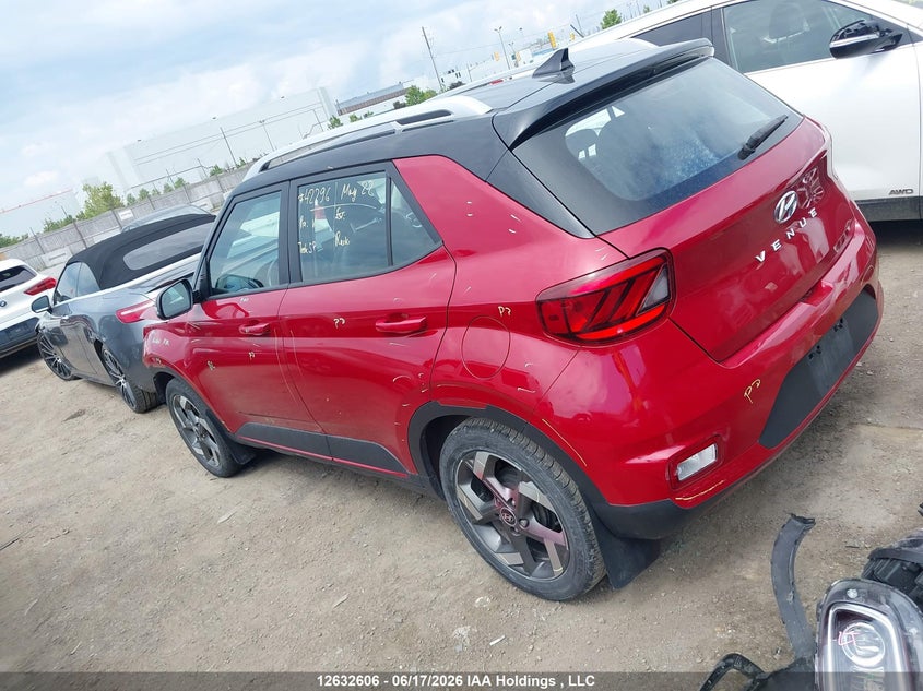 2021 Hyundai Venue VIN: KMHRC8A33MU100321 Lot: 12632606