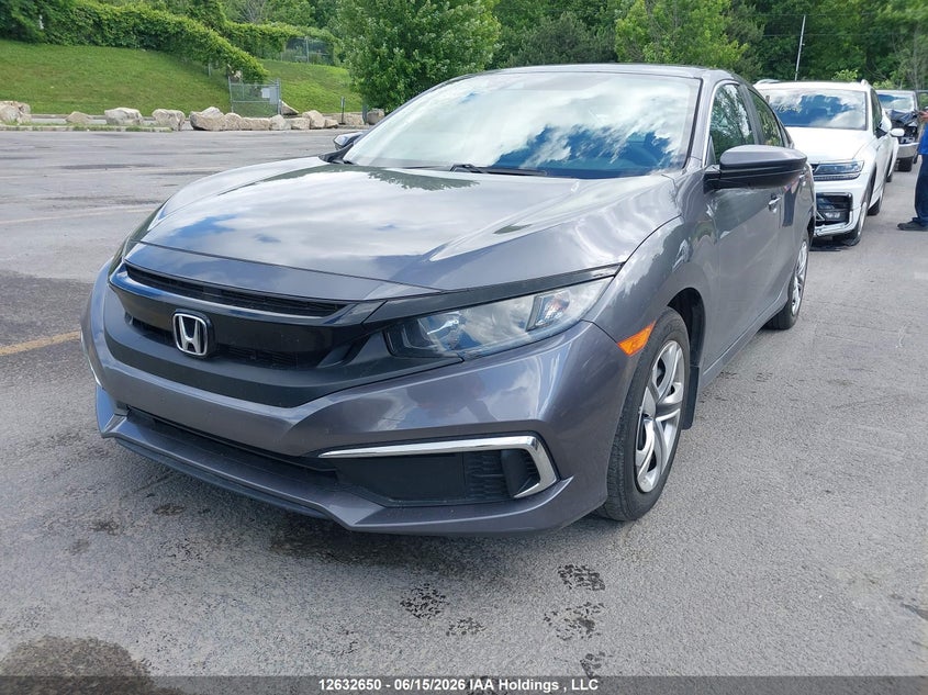 2021 Honda Civic, Удар ззаду, IAAI, VIN 2HGFC2F57MH003884 — фото 2