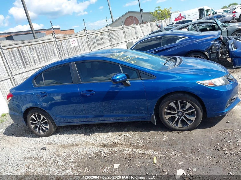 2015 HONDA CIVIC SEDAN 1.8L I-4 VVT, 143HP