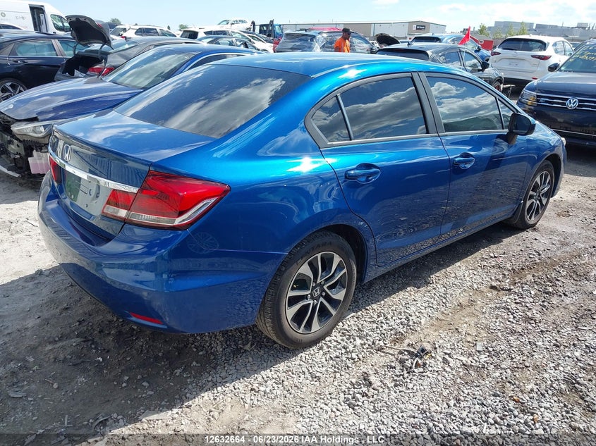 2015 HONDA CIVIC SEDAN 1.8L I-4 VVT, 143HP