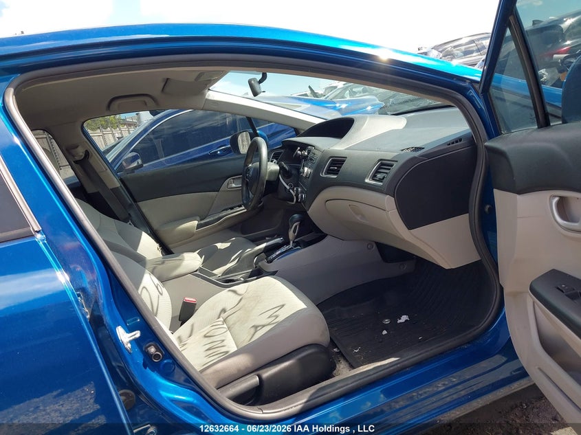 2015 HONDA CIVIC SEDAN 1.8L I-4 VVT, 143HP