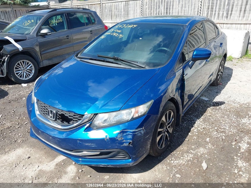 2015 HONDA CIVIC SEDAN 1.8L I-4 VVT, 143HP