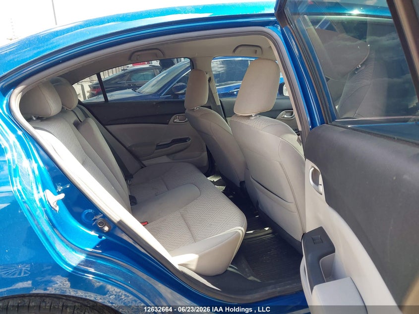 2015 HONDA CIVIC SEDAN 1.8L I-4 VVT, 143HP