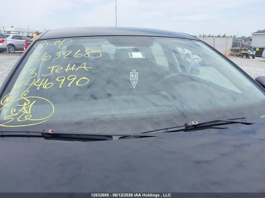 2013 Volkswagen Jetta 2.0L Trendline/2.0L Trendline+ VIN: 3VW1K7AJ2DM446990 Lot: 12632685