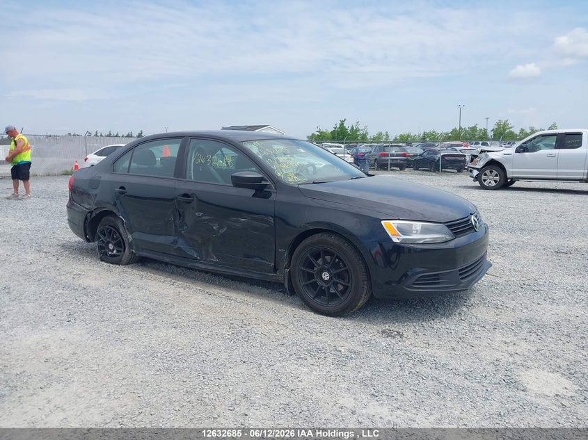 2013 Volkswagen Jetta 2.0L Trendline/2.0L Trendline+ VIN: 3VW1K7AJ2DM446990 Lot: 12632685