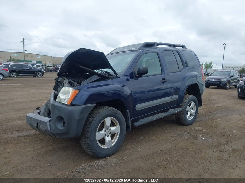 2007 Nissan Xterra Off Road/S/Se, Удар спереди, IAAI, VIN 5N1AN08WX7C515106 — фото 2