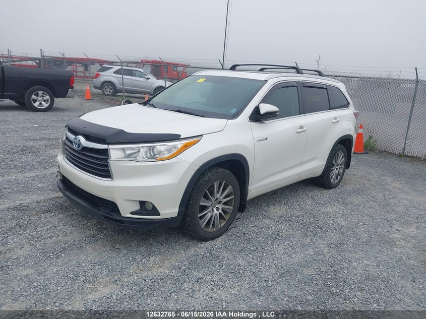 2015 Toyota Highlander, Удар сзади, IAAI, VIN 5TDJCRFH4FS007391 — фото 2