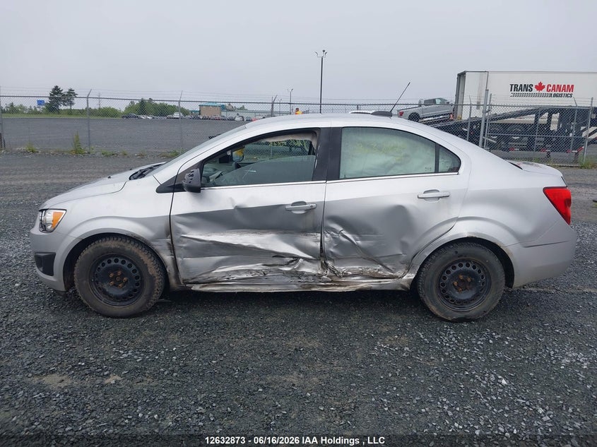 2016 CHEVROLET SONIC SEDAN 1.8L I-4 DOHC, VVT, 138HP