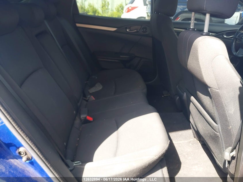 2017 HONDA CIVIC HATCHBACK 1.5L I-4 DI, DOHC, VVT, TURBO, 180HP