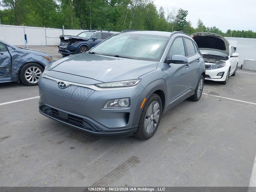 2021 Hyundai Kona Electric Preferred, Possible Mechanical, IAAI, VIN KM8K23AG7MU103572 — photo 2