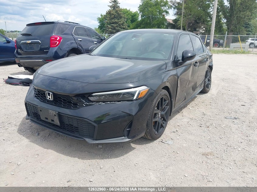 Vin: 2hgfe4f87sh003185, lot: 3033304, honda civic 20252
