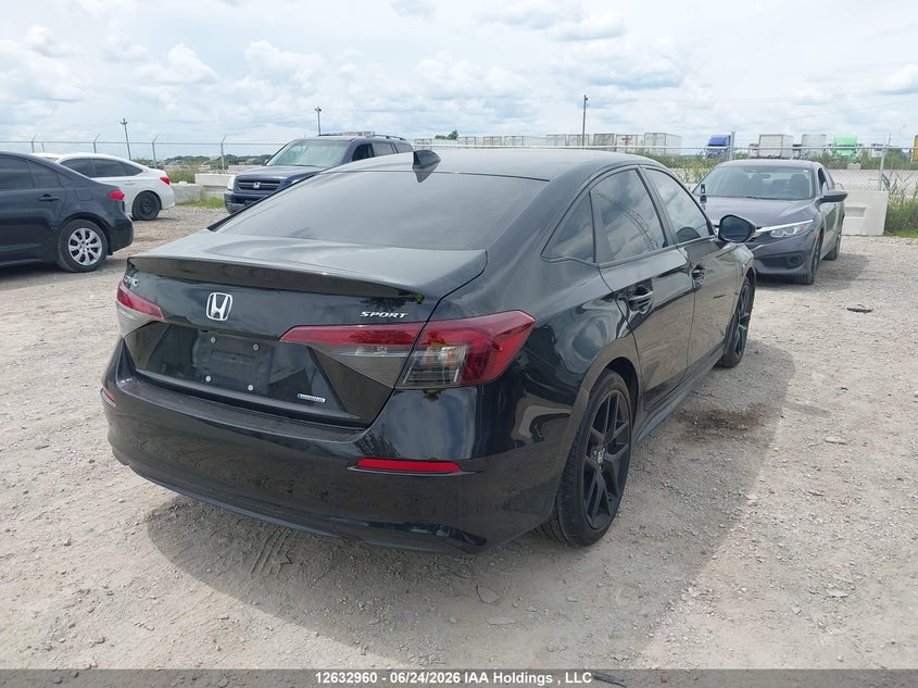 Vin: 2hgfe4f87sh003185, lot: 3033304, honda civic 20254