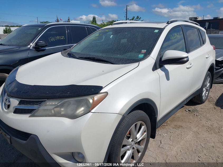 2014 Toyota RAV 4, Rear, IAAI, VIN 2T3DFREV7EW141983 — photo 2