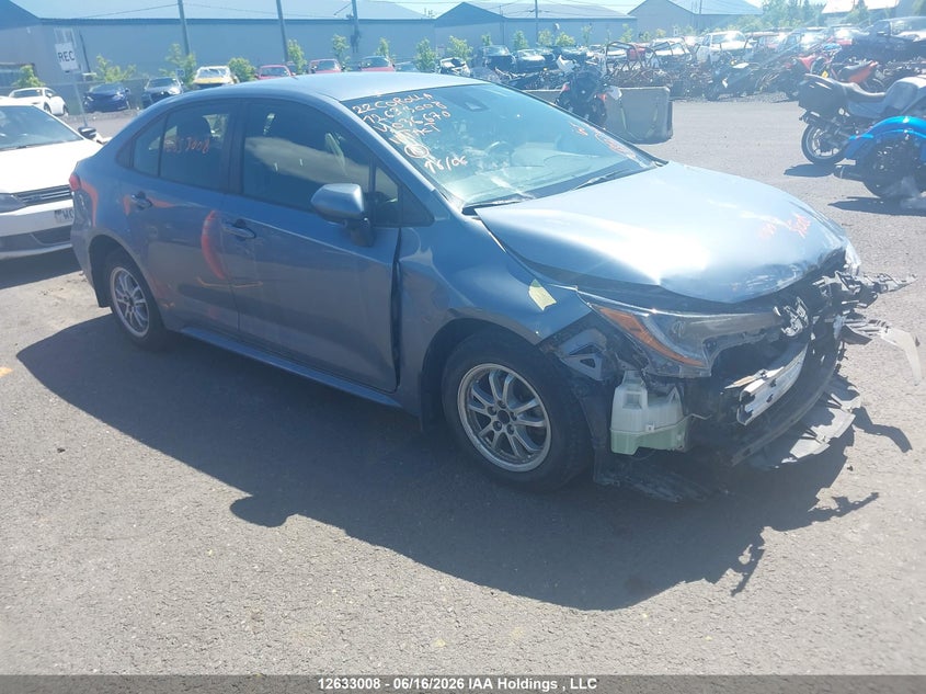 Vin: jtdbbmbe8nj036670, lot: 3033355, toyota corolla hybrid base w/li battery 2022 img_1