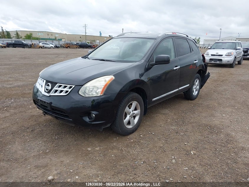 2013 Nissan Rogue, Rear, IAAI, VIN JN8AS5MV4DW149763 — photo 2