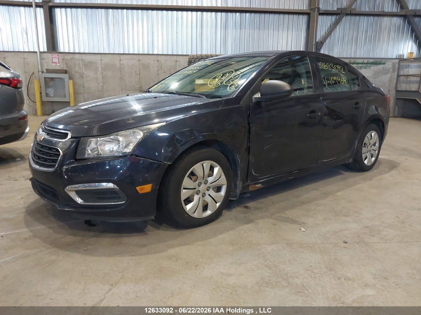 2016 Chevrolet Cruze, Лівий бік, IAAI, VIN 1G1PC5SH1G7109969 — фото 2