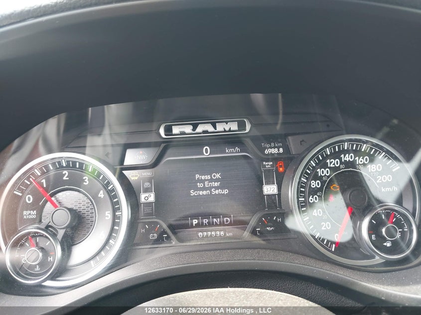 2022 DODGE RAM 1500 PICKUP 5.7L V8 FI OHV 16V NF2