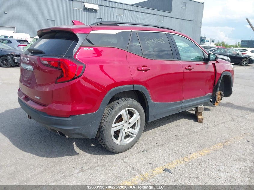 2019 GMC TERRAIN SPORT UTILITY VEHICLE 2.0L I-4 DI, DOHC, VVT, TURBO, 252HP