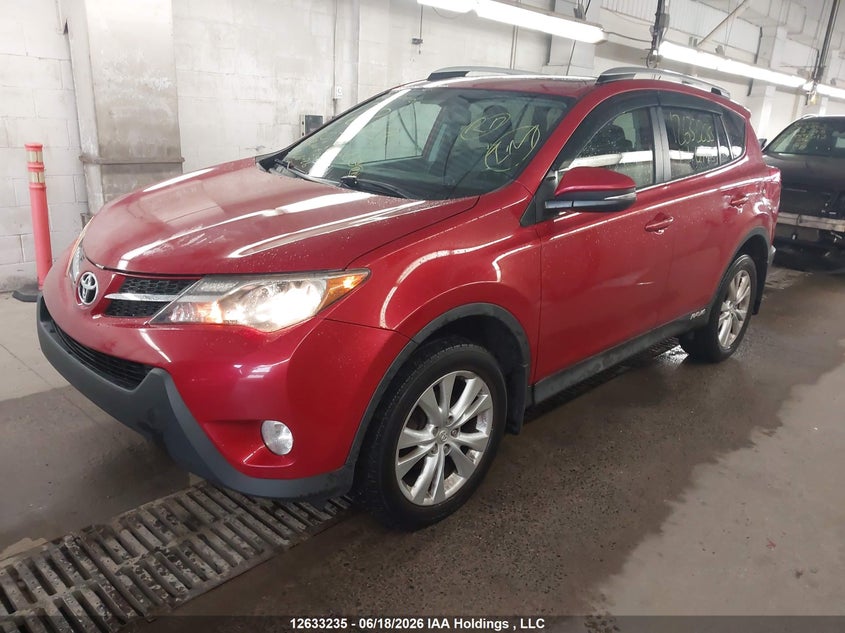 2013 Toyota RAV 4, Rear, IAAI, VIN 2T3DFREV1DW079821 — photo 2