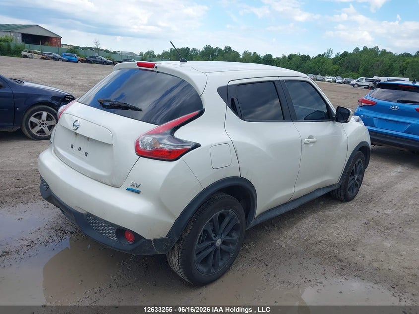 2015 NISSAN JUKE SPORT UTILITY VEHICLE 1.6L I-4 DI, DOHC, VVT, TURBO, 188HP