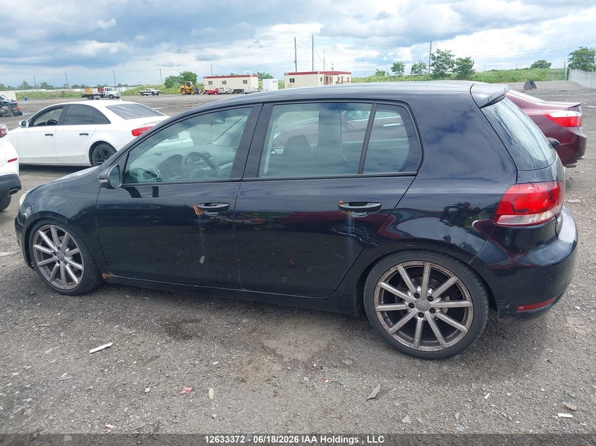 2010 Volkswagen Golf VIN: WVWCA7AJ4AW114124 Lot: 12633372