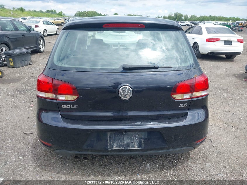 2010 Volkswagen Golf VIN: WVWCA7AJ4AW114124 Lot: 12633372