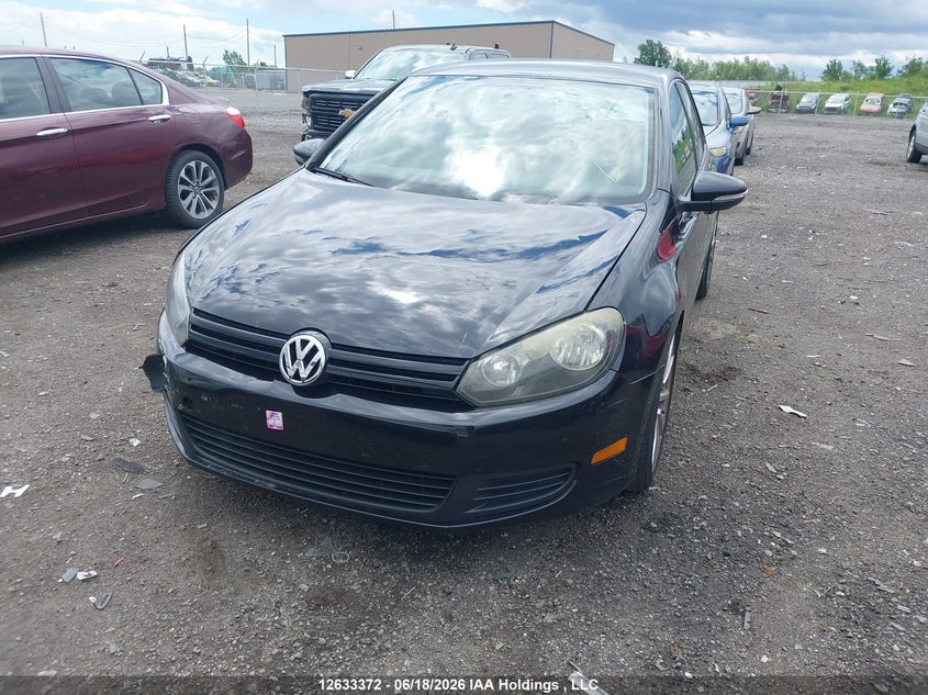 2010 Volkswagen Golf VIN: WVWCA7AJ4AW114124 Lot: 12633372