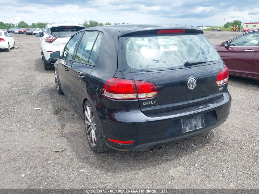 2010 Volkswagen Golf VIN: WVWCA7AJ4AW114124 Lot: 12633372