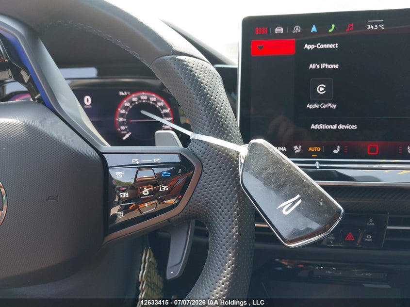 2025 VOLKSWAGEN GOLF R HATCHBACK 2.0L I-4 DI, DOHC, VVT, TURBO, 328HP