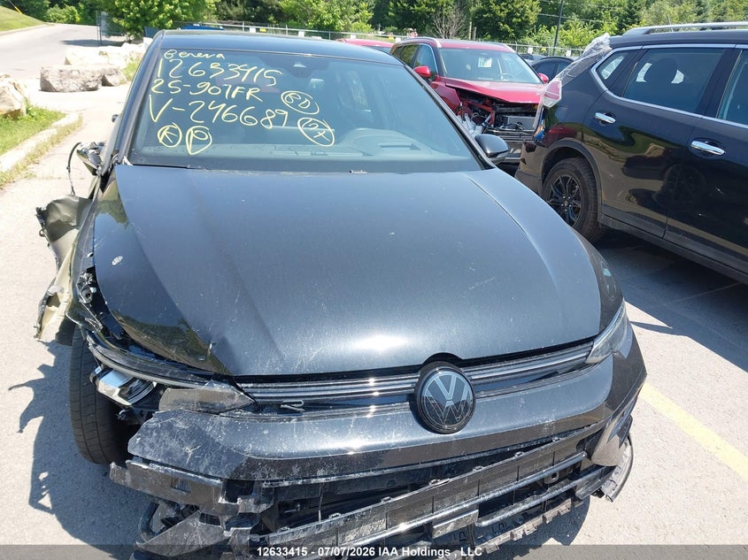 2025 VOLKSWAGEN GOLF R HATCHBACK 2.0L I-4 DI, DOHC, VVT, TURBO, 328HP