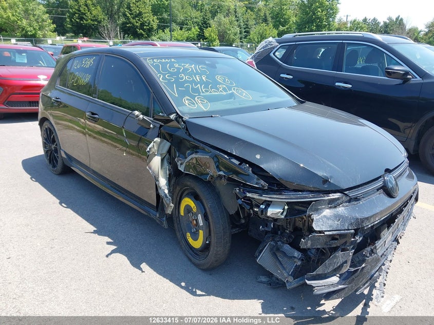 2025 VOLKSWAGEN GOLF R HATCHBACK 2.0L I-4 DI, DOHC, VVT, TURBO, 328HP